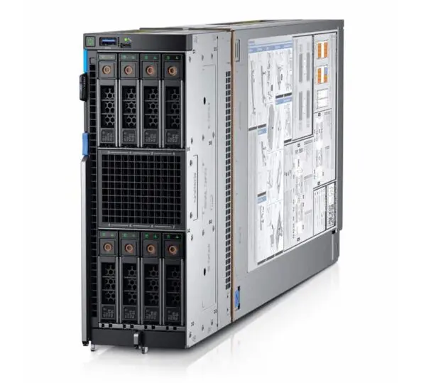 Dell PowerEdge MX840c CTO 计算滑板式服务器 - 提供安装或支持的保修和技术服务。