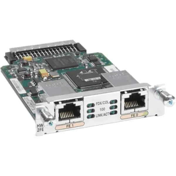 思科 HWIC-2CE1T1-PRI - 思科 2 端口通道化 ISDN PRI HWIC 接口卡