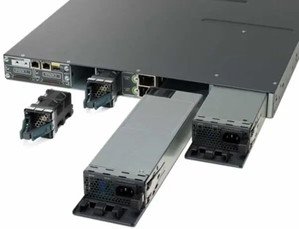 思科 PWR-C1-1100WAC-P= - 思科 1100W Catalyst 3850 / 9300 系列交流电源