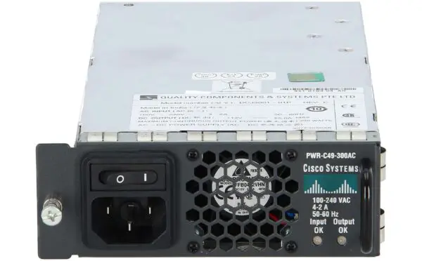 思科 PWR-C49-300AC - 思科 Catalyst 4948 300 瓦交流电源