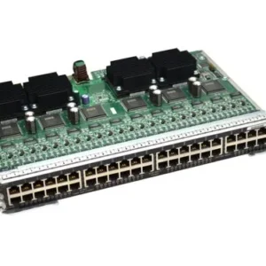 思科 WS-4248-RJ45V - 带 PoE 的 48 端口快速以太网线卡